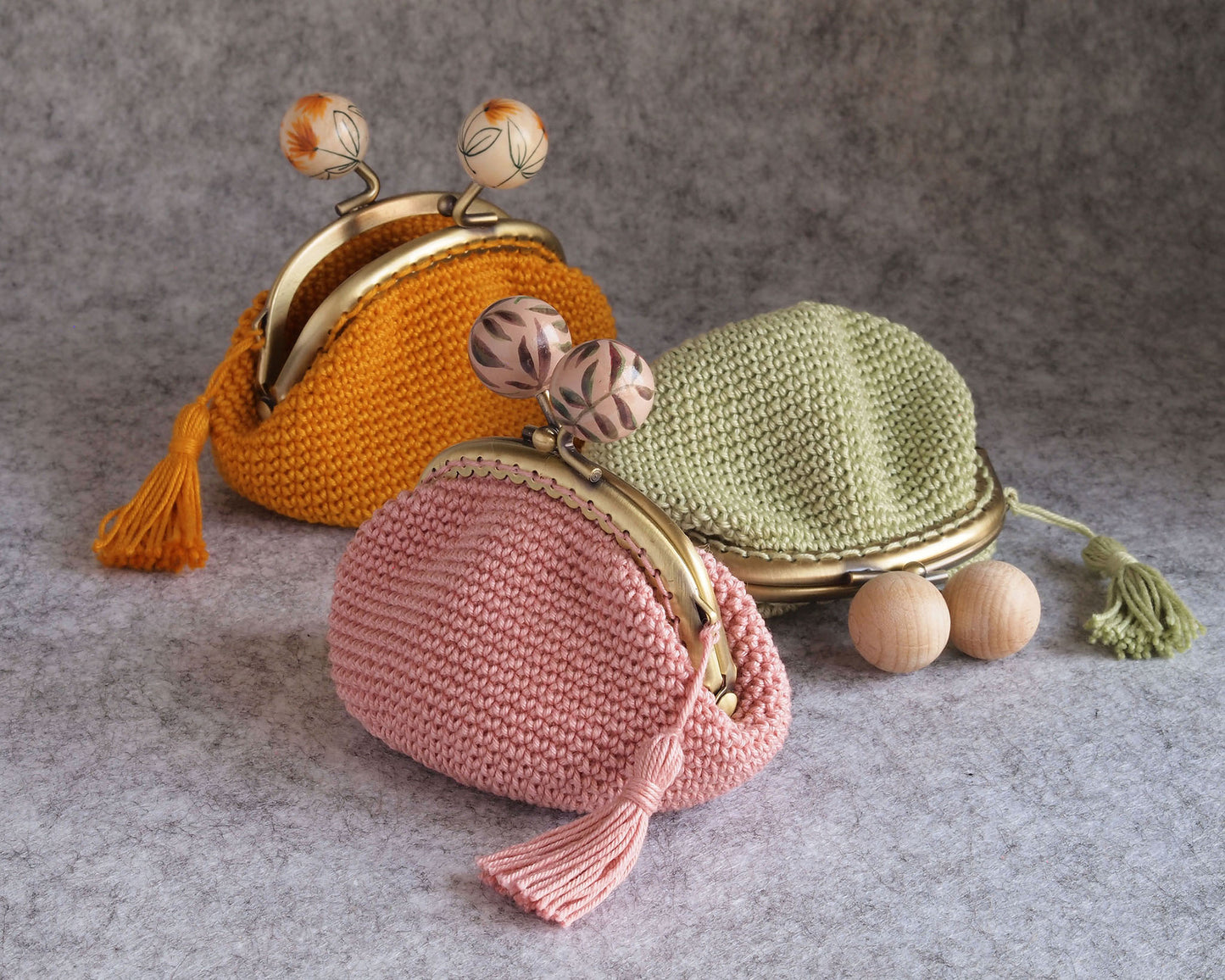 Patrón monedero BASIK. Base redonda, boquilla redonda 8,5cm.