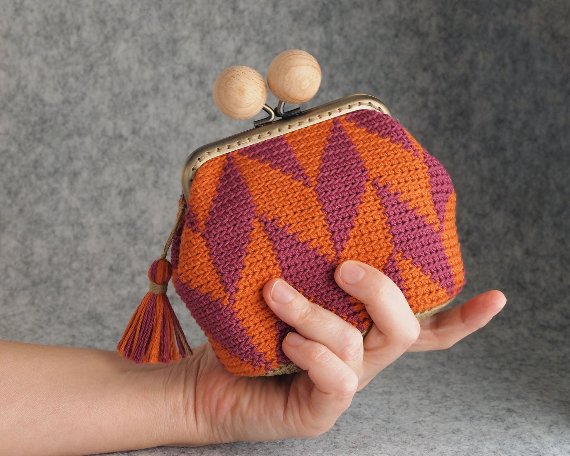 Patrón BOLSITO para MOVIL en crochet con textura. Para boquilla 10.5cm –  Basimaker